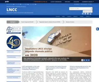 LNCC.br Screenshot
