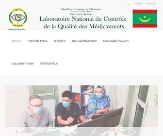 LNCQM.mr(Laboratoire National de Contrôle de la Qualité des Médicaments) Screenshot