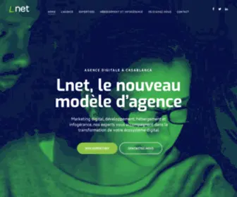 Lnet.ma(Agence digitale à Casablanca) Screenshot