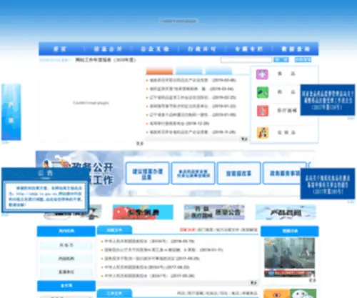 LNfda.gov.cn(LNfda) Screenshot