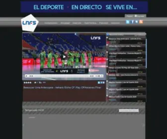 LNFSTV.es(Liga Nacional de Futbol Sala TV) Screenshot