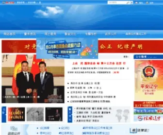 Lnga.gov.cn(辽宁省公安厅) Screenshot