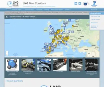 LNGBC.eu(LNG Blue Corridors) Screenshot