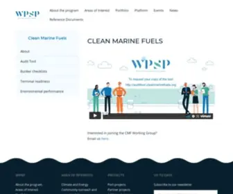LNgbunkering.org(World Port Sustainability Program) Screenshot