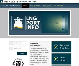 LNgport.info(LNG Port Information) Screenshot