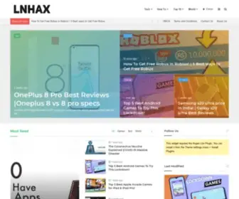 Lnhax.com(World of Tech Hacks) Screenshot