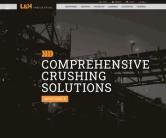 LNH.net(L&H Industrial designs and manufactures the biggest machines on the planet and) Screenshot