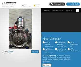 LNpneumatic.com(L.N. Engineering) Screenshot
