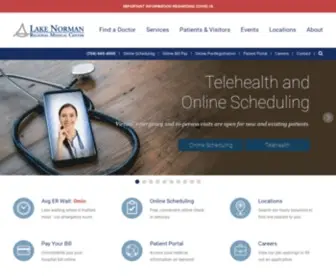 LNRMC.com(Lake Norman Regional Medical Center) Screenshot