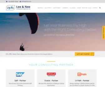 Lnsel.com(ERP & Digital Transformation Company in India) Screenshot