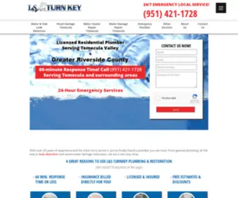 LNsturnkey.com(Temecula Plumber for Residential & Commercial Plumbing Services) Screenshot