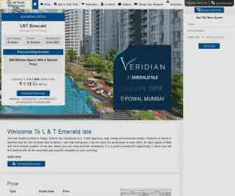 Lntemeraldisle.com(Emerald Isle Powai) Screenshot