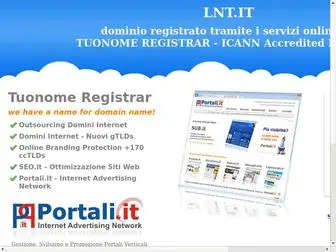 LNT.it(Tuonome Registrar) Screenshot