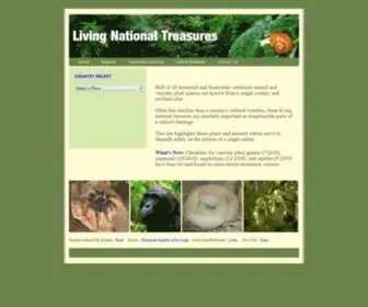 LNtreasures.com(Living National Treasures) Screenshot