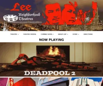 LNTSF.com(Lee Neighborhood Theatres) Screenshot