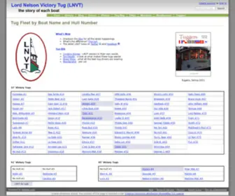 LNVT.org(Lord Nelson Victory Tug (LNVT)) Screenshot