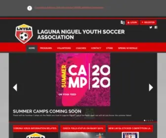 LNysa.org(Laguna Niguel's Soccer League) Screenshot