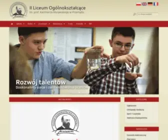 LO2Przemysl.edu.pl(Strona główna) Screenshot