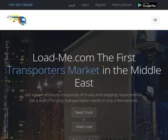 Load-ME.com(Manage your supply chain in the entire World) Screenshot