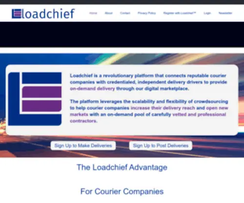 Loadchief.com(Loadchief) Screenshot