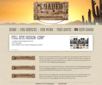 Loaded.com(Web design) Screenshot