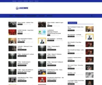 Loadedmore.com.ng(Favourite Music & Video Platform) Screenshot