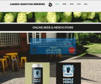 Loadedquestionbrewing.com(Loaded Question Brewing Co. Portsmouth NH) Screenshot