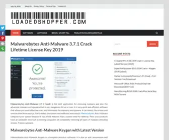 Loadedshopper.com(Malwarebytes Anti) Screenshot