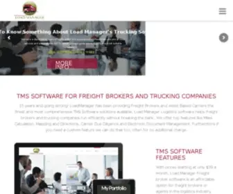 Loadmanager.com(Load Manager) Screenshot