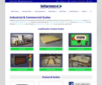 Loadmasterscale.com(Industrial & Commercial Scales) Screenshot