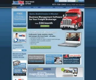 Loadpilot.com(LoadPilot Freight Broker Software) Screenshot