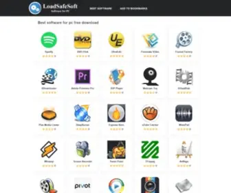 Loadsafesoft.com(Best software free download for PC) Screenshot