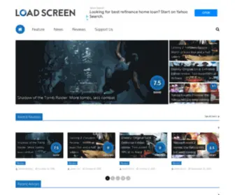 Loadscreen.com.au(Loadscreen) Screenshot