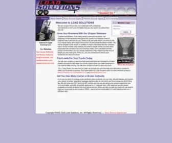 Loadsolutions.com(Load Solutions) Screenshot