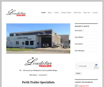 Loadstartrailers.com.au(Building trailers for the Western Australian community since 1960) Screenshot