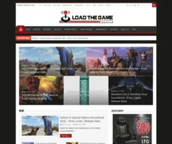 Loadthegame.com(Load the Game) Screenshot