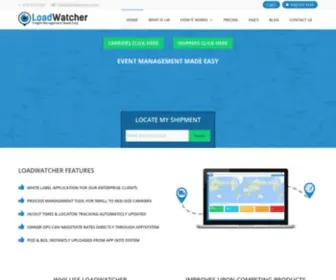 Loadwatcher.com(Load Watcher) Screenshot