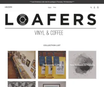 Loafersvinyl.co.uk(Loafers Vinyl & Coffee) Screenshot