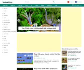 Loaivat.com(Loài Vật) Screenshot