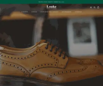 Loake.cl(Zapatos hechos a mano en UK) Screenshot