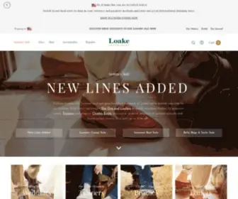 Loake.com(Loake Shoemakers) Screenshot