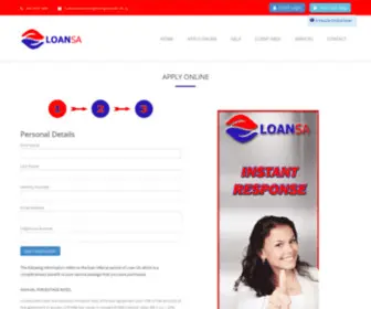 Loan-SA.co.za(Loan SA) Screenshot