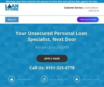 Loan-Store.co.uk(Loan Store) Screenshot