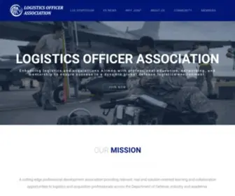 Loanational.org(Logistics Officer Association) Screenshot