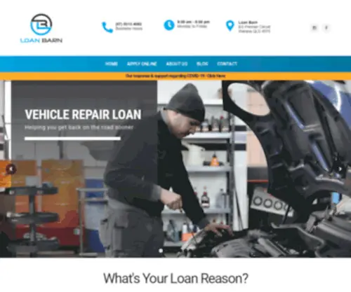 Loanbarn.com.au(Loan Barn) Screenshot