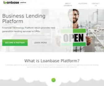 Loanbase.com(Lending domain sale brand) Screenshot