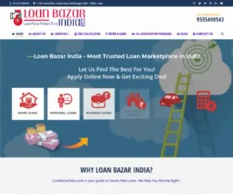 Loanbazarindia.com(Loanbazarindia) Screenshot