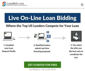 Loanbidz.com(Investment Property Loan Exchange) Screenshot