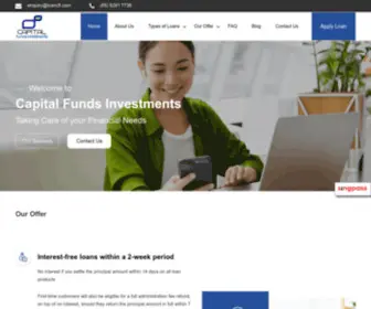 LoancFi.com.sg(Capital Funds Investments) Screenshot