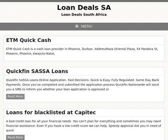 Loandeals.co.za(Loan Deals) Screenshot
